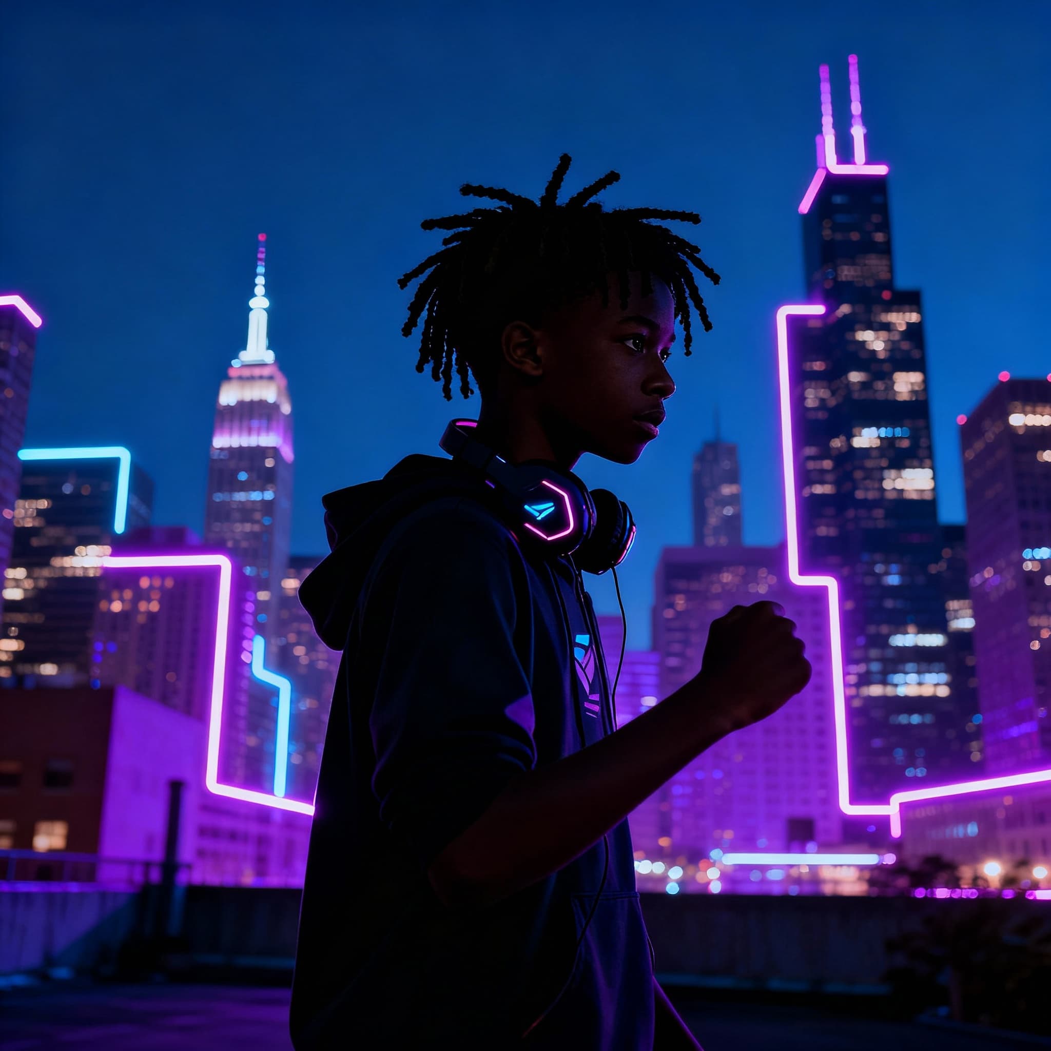 Live city finals in Chicago, all-ages esports stage