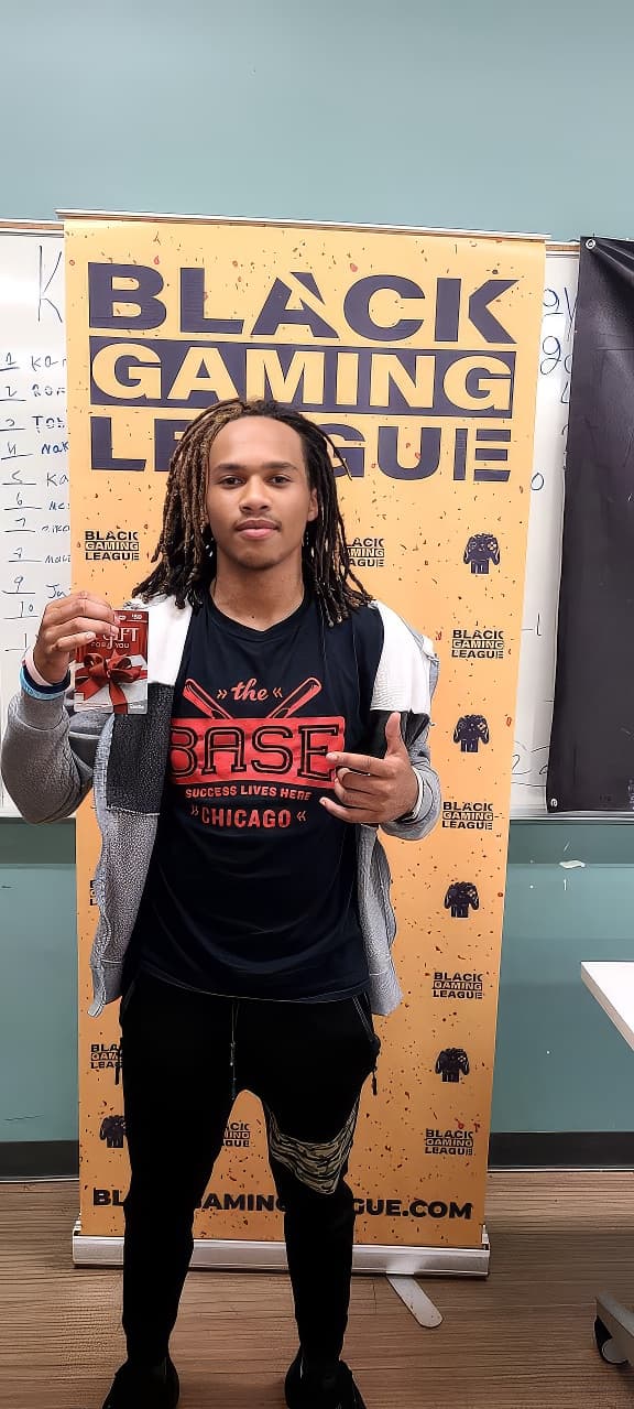 Black Gaming League group photo—team and community members